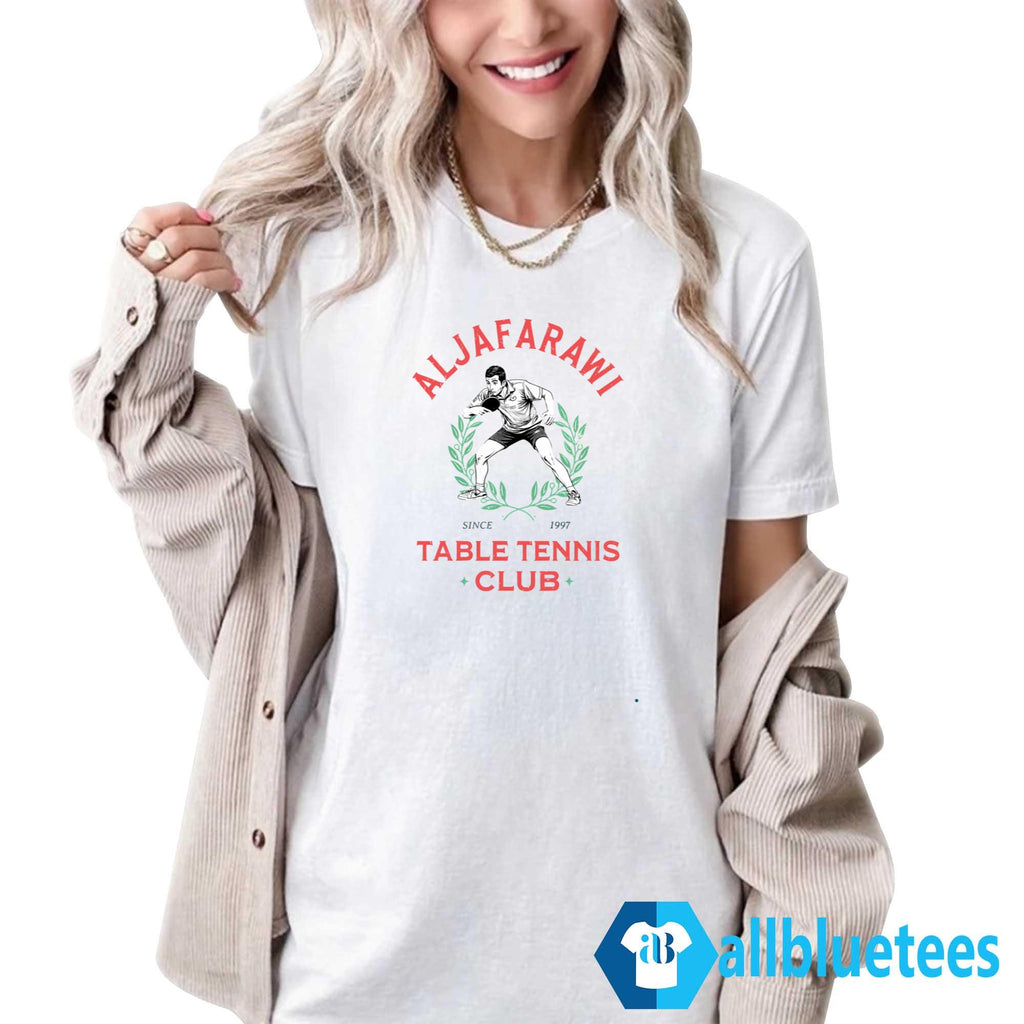Kyrie Irving Aljafarawi Table Tennis Club Shirt