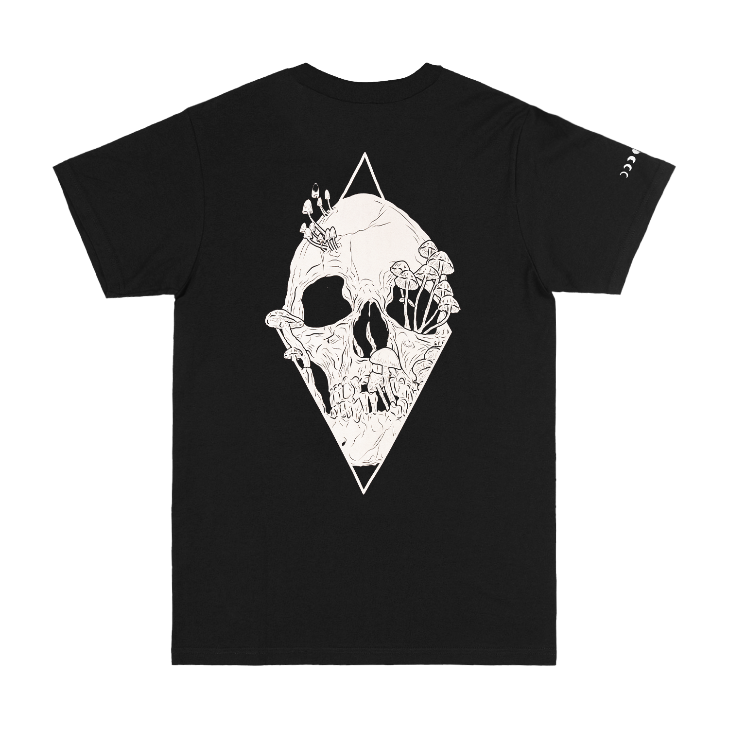 Luna Aura - Mushroom Skull Tee Hoodie, Sweatshirt | CoreVibeTees.com (Image 2)