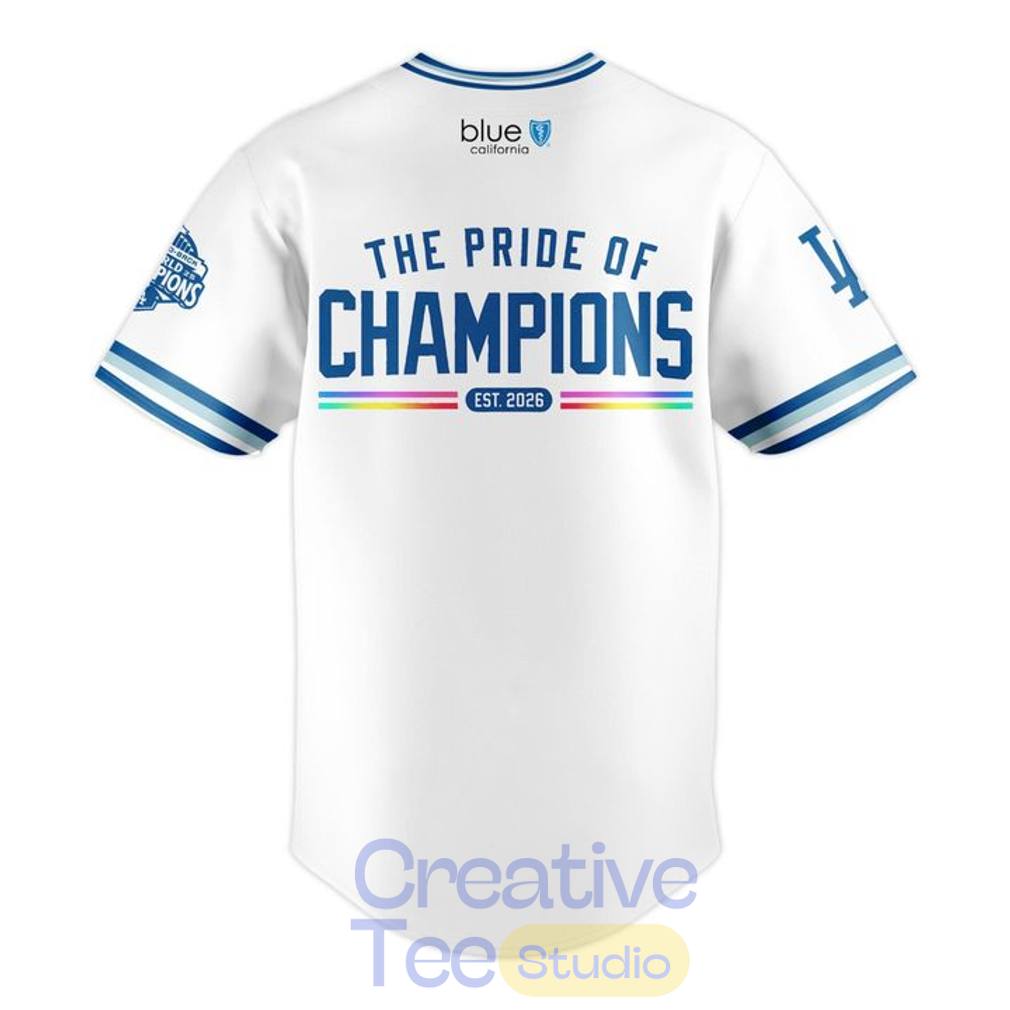 LA Dodgers 2026 LGBTQ+ Pride Night Jersey