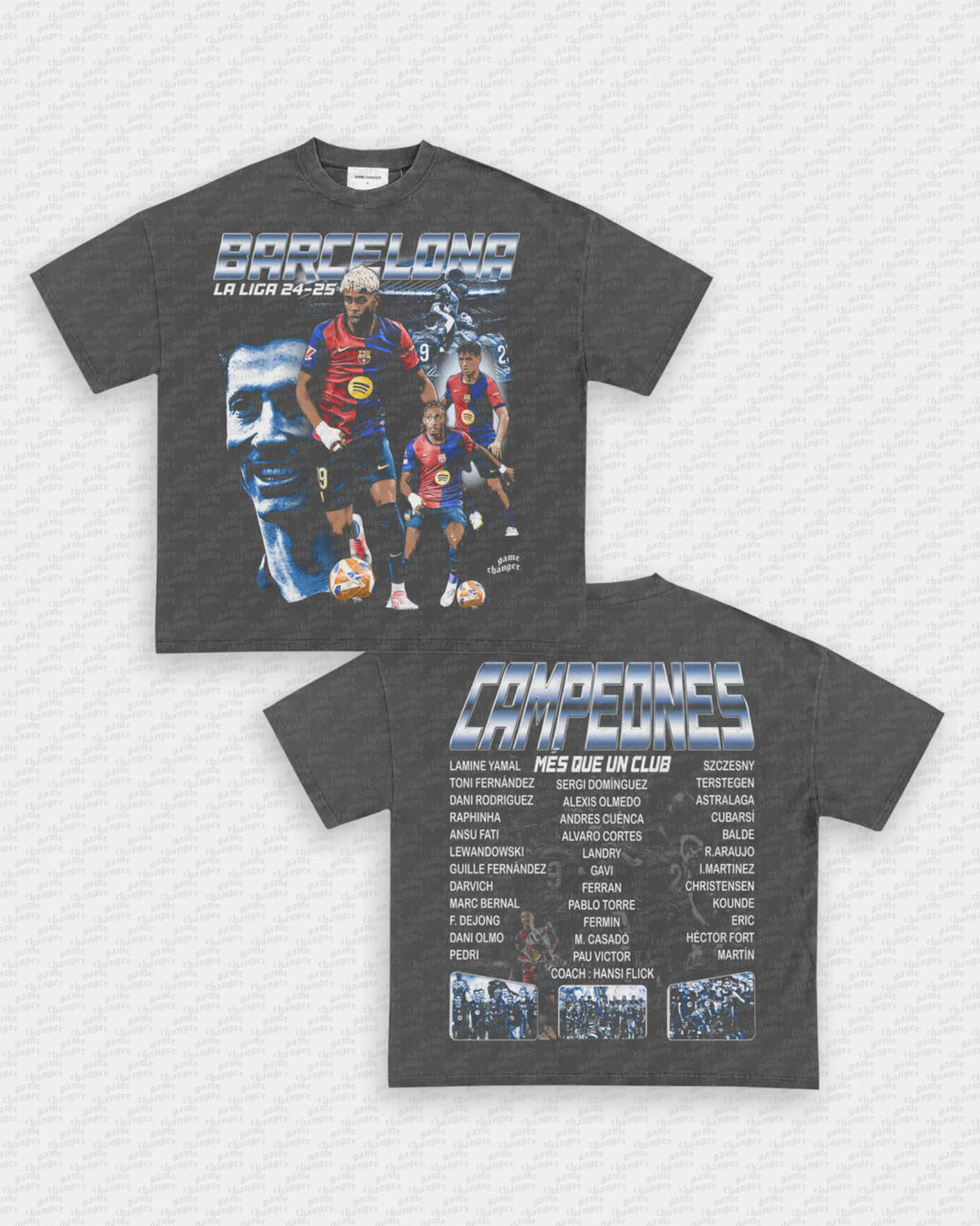 LA LIGA CAMPEONES 24-25 TEE - [DS] Hoodie, Sweatshirt | CoreVibeTees.com (Image 4)