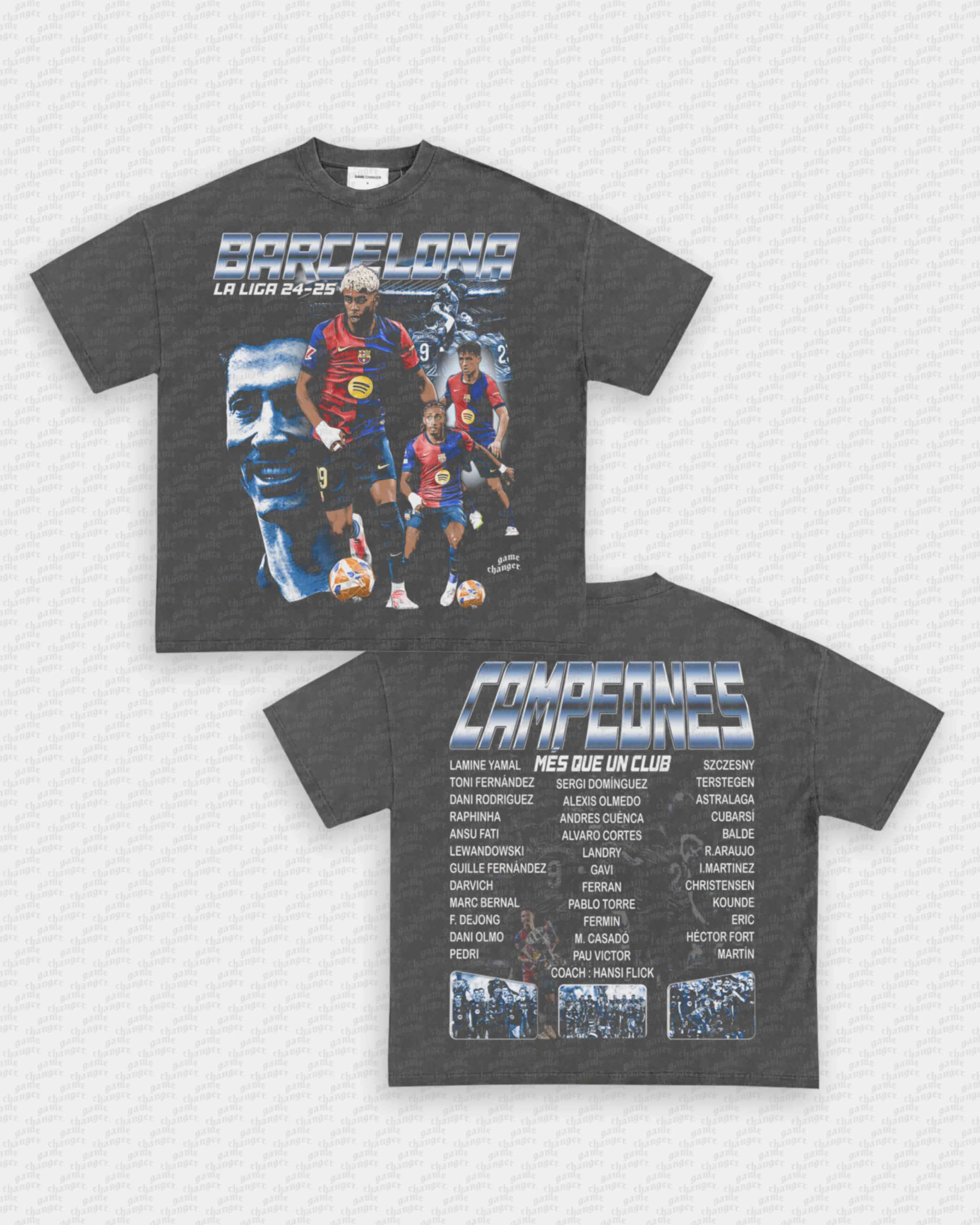 LA LIGA CAMPEONES 24-25 TEE - [DS] Hoodie, Sweatshirt | CoreVibeTees.com (Image 4)