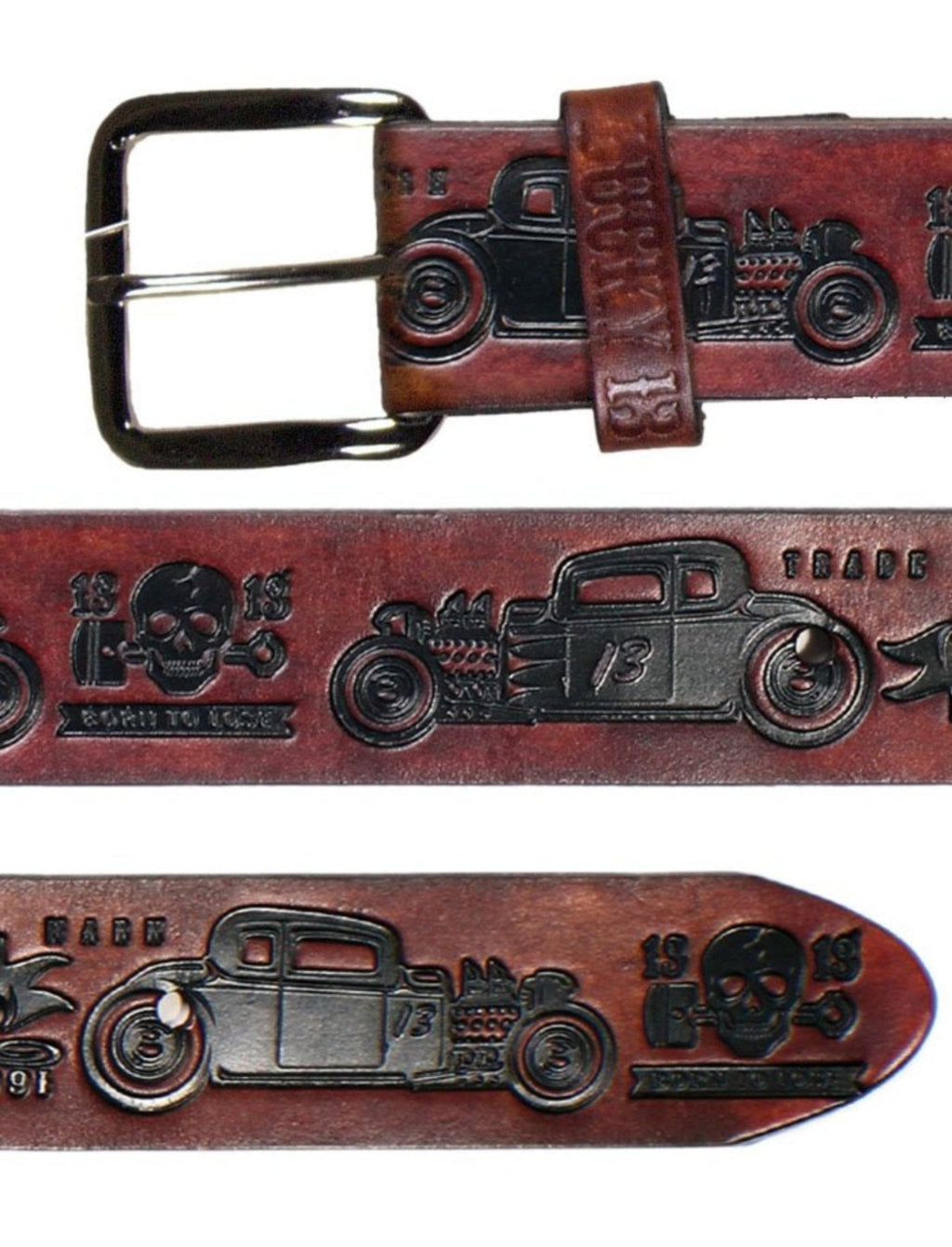 The COUPE 13 Embossed Leather Belt - ANTIQUED BROWN T-Shirts, Hoodie, Sweatshirt | CoreVibeTees.com (Image 1)