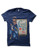Cloud 45 Navy Blue Half Sleeve T-Shirt Hoodie, Sweatshirt | CoreVibeTees.com