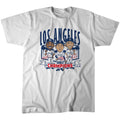 World Champions Caricatures : Los Angeles Baseball Adult Unisex Tee Hoodie, Sweatshirt | CoreVibeTees.com (Image 1)