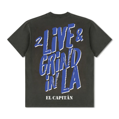 2 LIVE & GRIND IN LA TEE Hoodie, Sweatshirt | CoreVibeTees.com (Image 2)