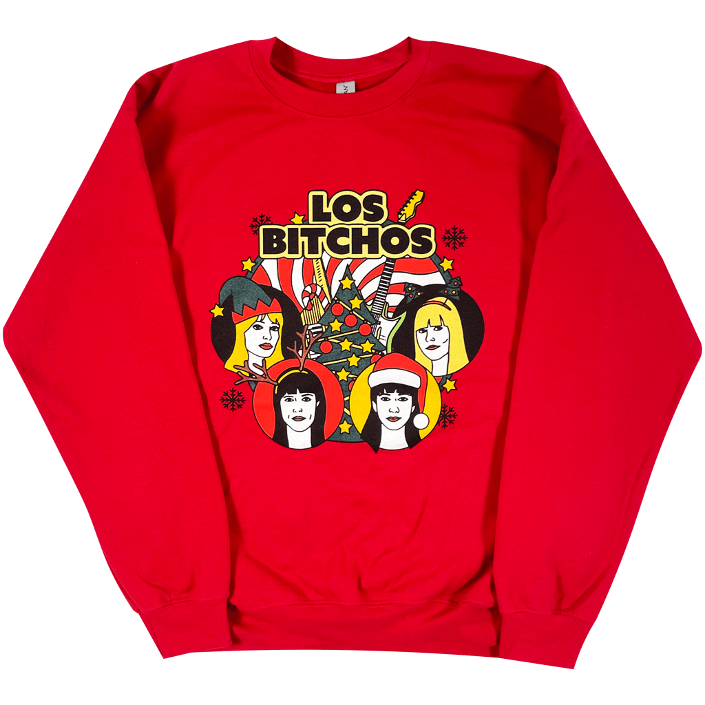 Chrismos Sweatshirt Cherry Red T-Shirts, Hoodie | CoreVibeTees.com (Image 1)