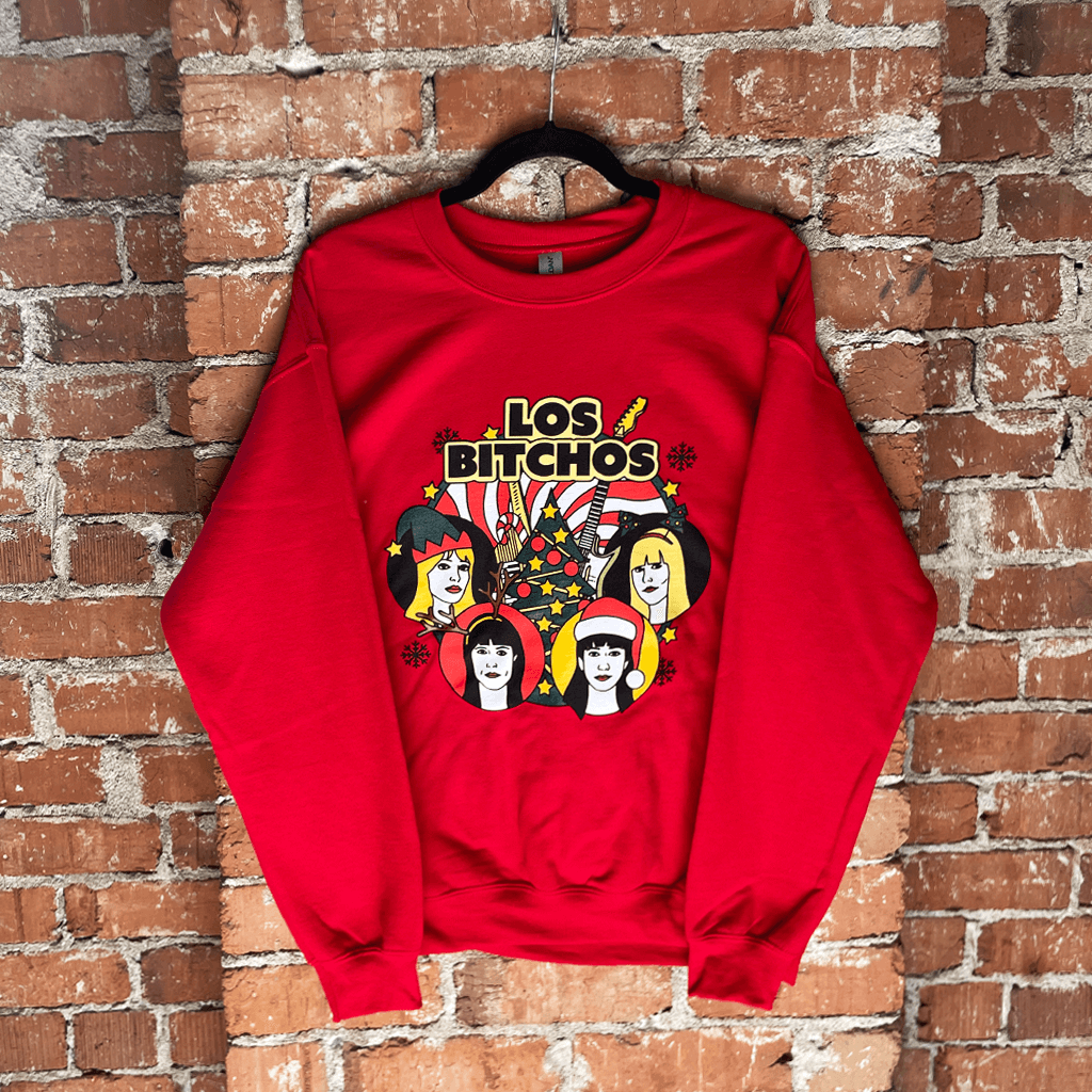 Chrismos Sweatshirt Cherry Red T-Shirts, Hoodie | CoreVibeTees.com (Image 4)
