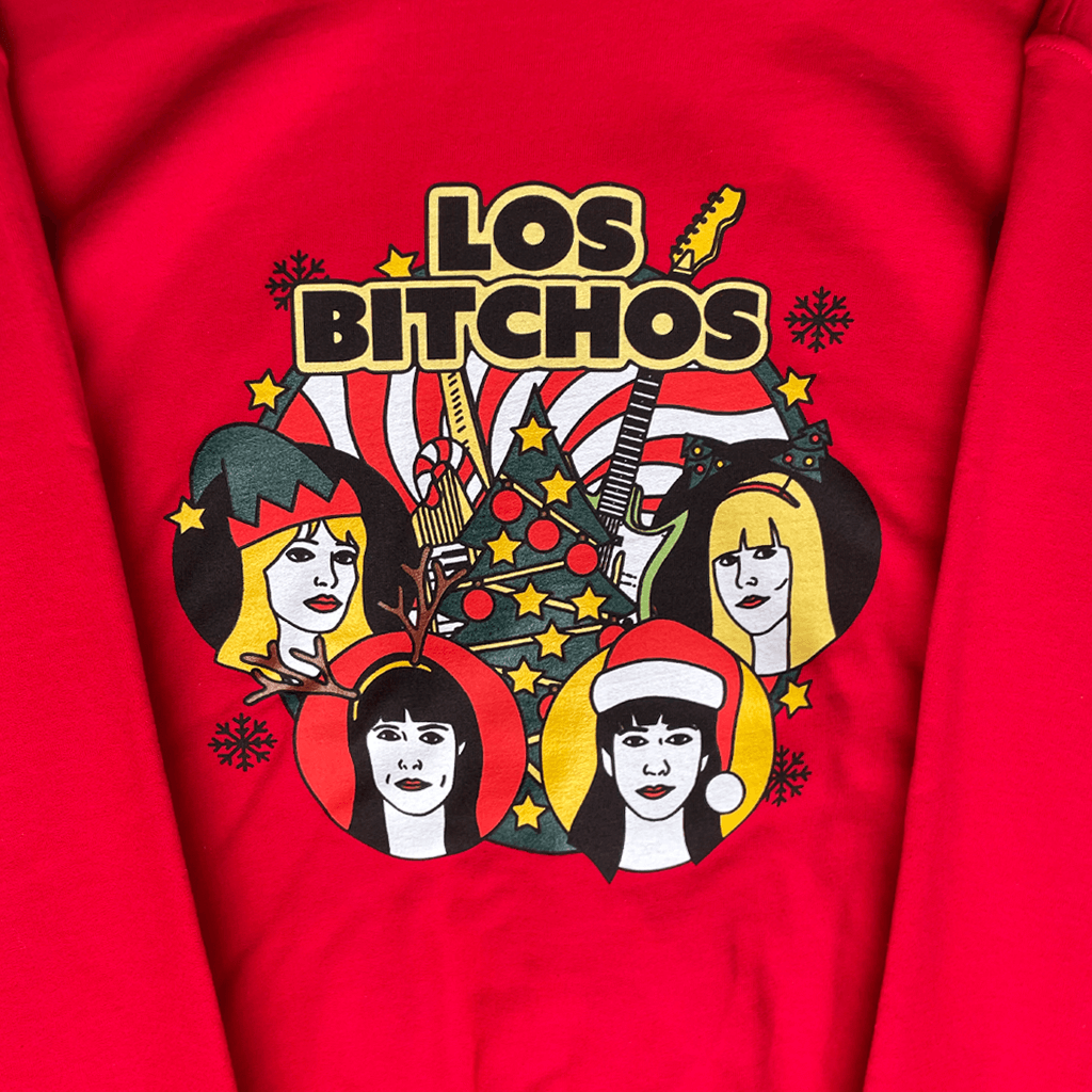 Chrismos Sweatshirt Cherry Red T-Shirts, Hoodie | CoreVibeTees.com (Image 2)