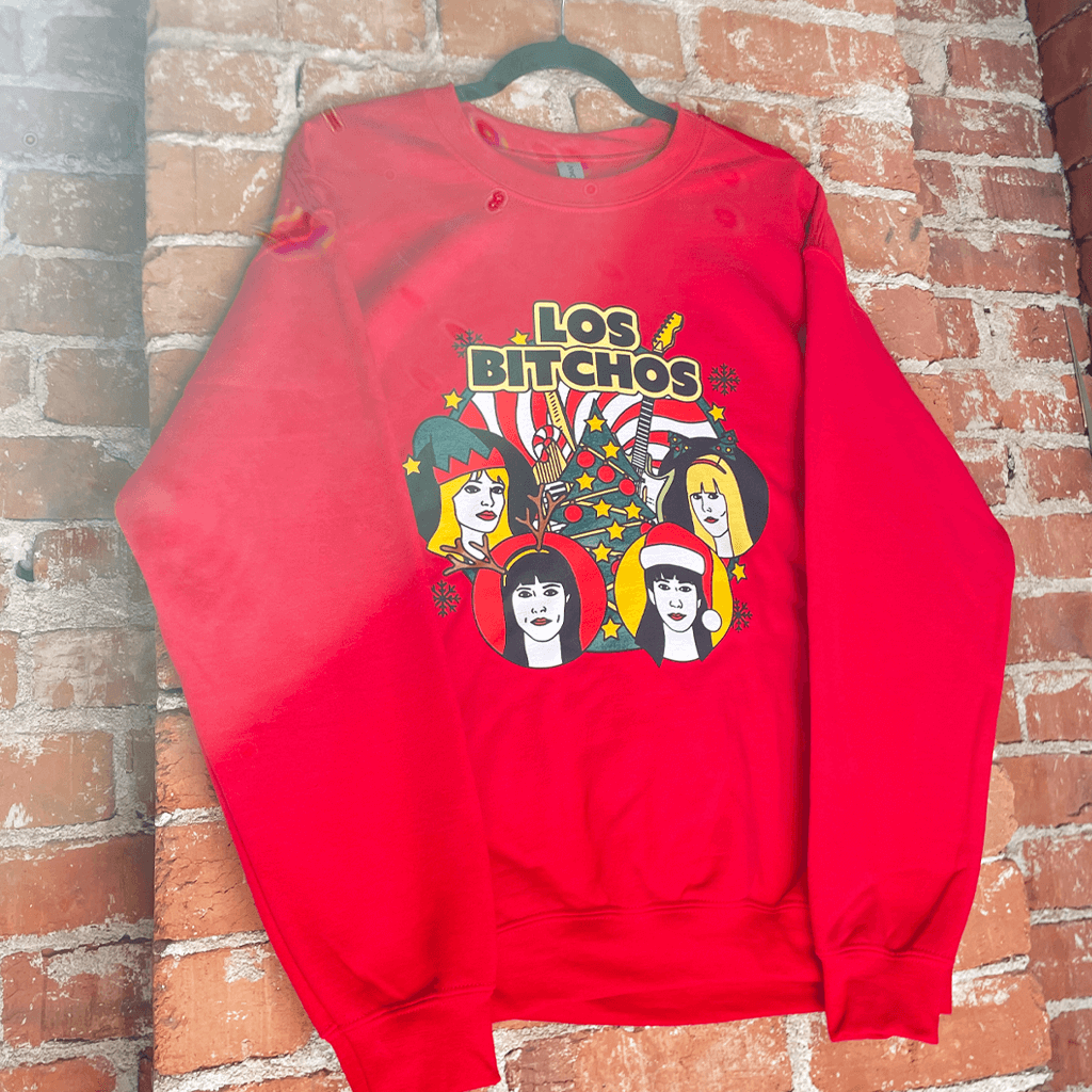 Chrismos Sweatshirt Cherry Red T-Shirts, Hoodie | CoreVibeTees.com (Image 3)