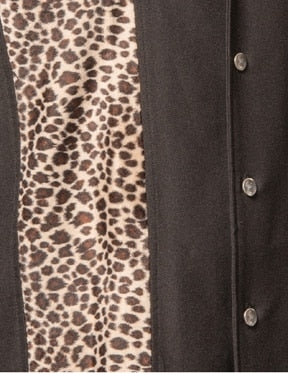 Leopard Black Bowling Shirt by Steady Clothing Hoodie, Sweatshirt | CoreVibeTees.com (Image 2)