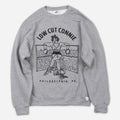 Boxing Girl Heather Grey Pullover Sweatshirt T-Shirts, Hoodie | CoreVibeTees.com (Image 1)