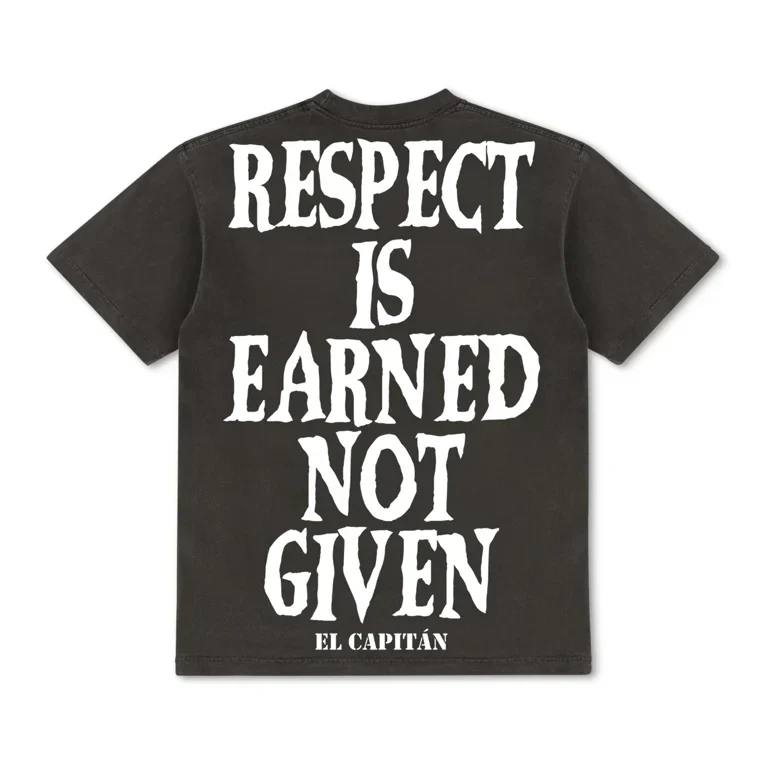 RESPECT IS EARNED NOT GIVEN TEE Hoodie, Sweatshirt | CoreVibeTees.com (Image 2)