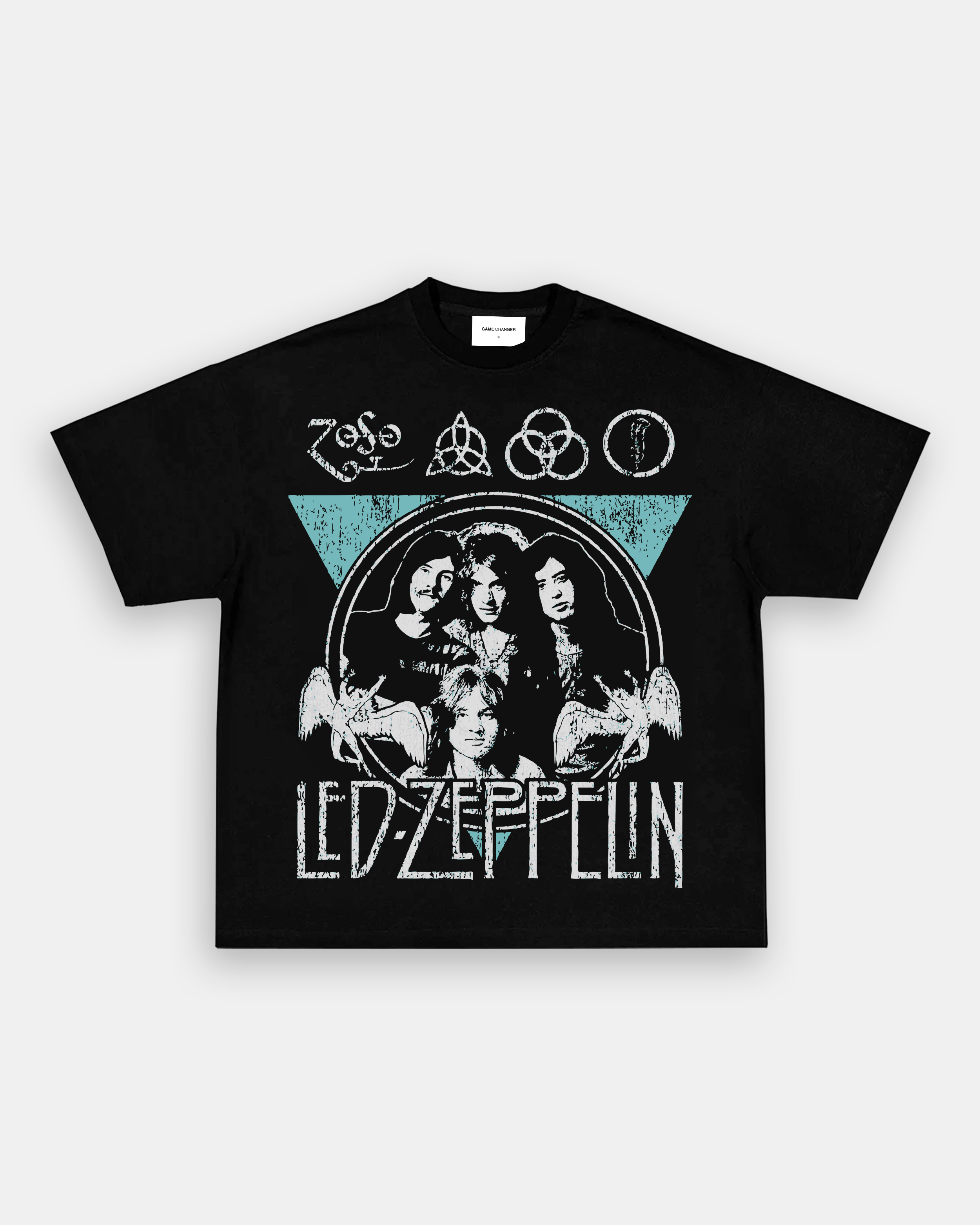 LED ZEPPELIN TEAL TEE Hoodie, Sweatshirt | CoreVibeTees.com (Image 4)