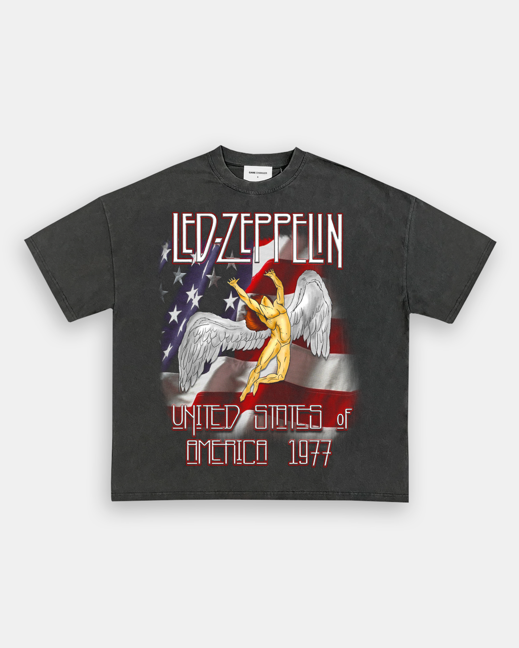 LED ZEPPELIN USA TEE Hoodie, Sweatshirt | CoreVibeTees.com (Image 2)