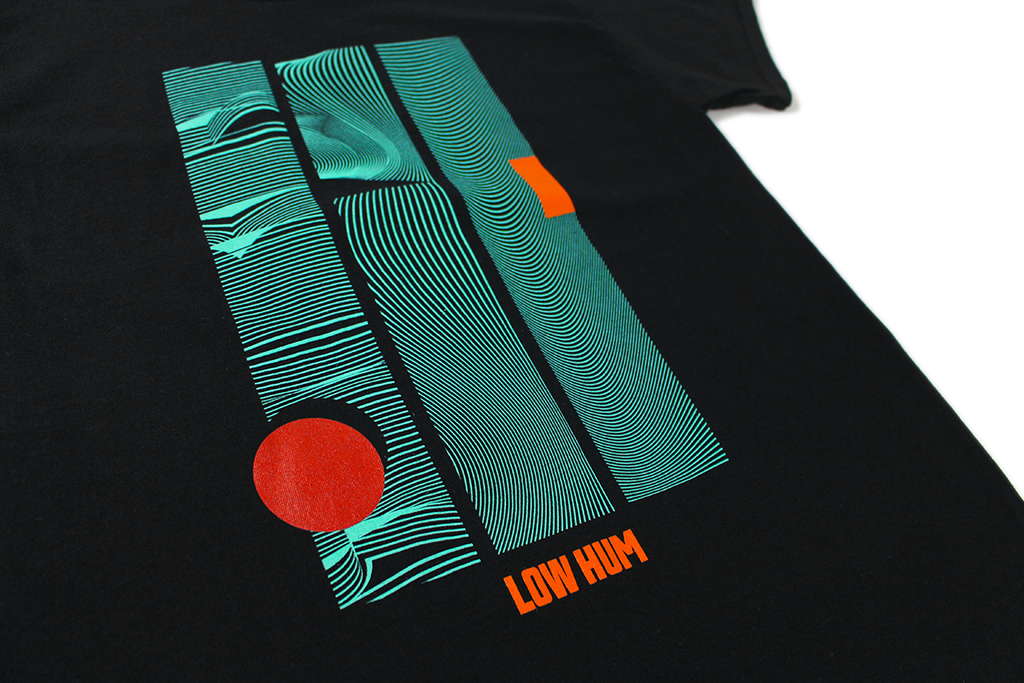 Low Hum - Pillars Black Tee Hoodie, Sweatshirt | CoreVibeTees.com (Image 2)