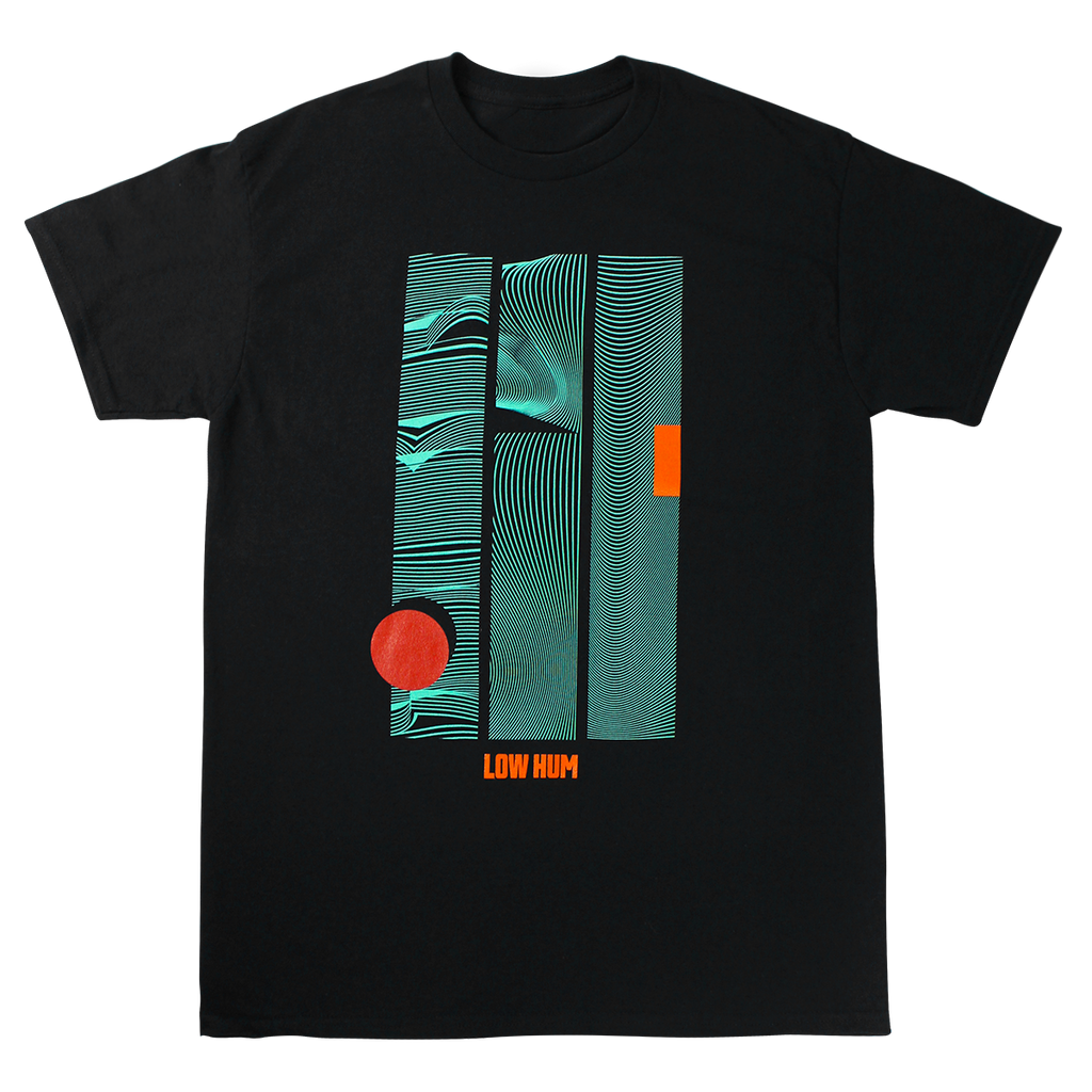 Low Hum - Pillars Black Tee Hoodie, Sweatshirt | CoreVibeTees.com (Image 1)