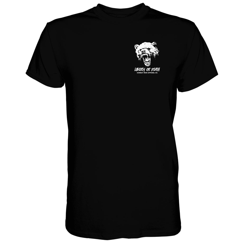 Liberty Or Death Fight Like Hell Men's T-Shirt Hoodie, Sweatshirt | CoreVibeTees.com (Image 3)