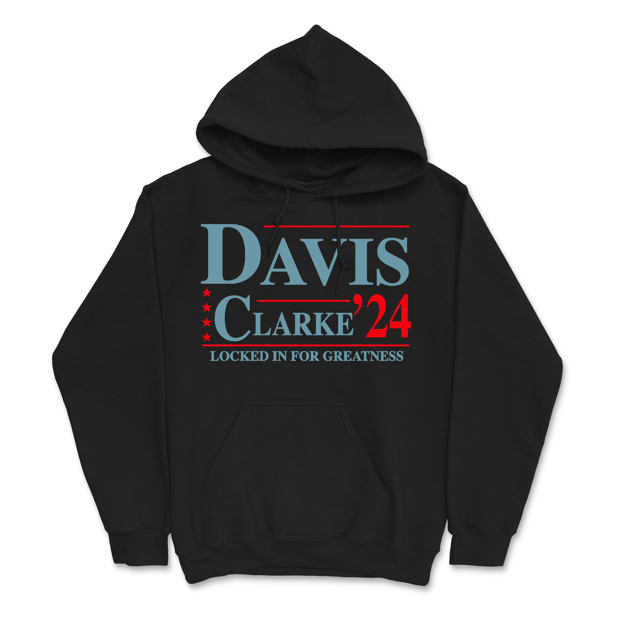 Davis Clarke - Locked In For Greatness Hoodie T-Shirts, Sweatshirt | CoreVibeTees.com (Image 2)