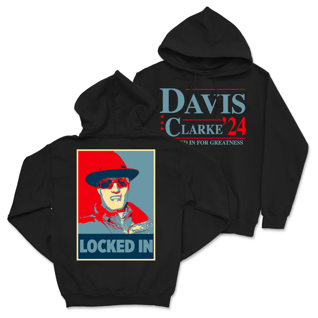 Davis Clarke - Locked In For Greatness Hoodie T-Shirts, Sweatshirt | CoreVibeTees.com (Image 1)