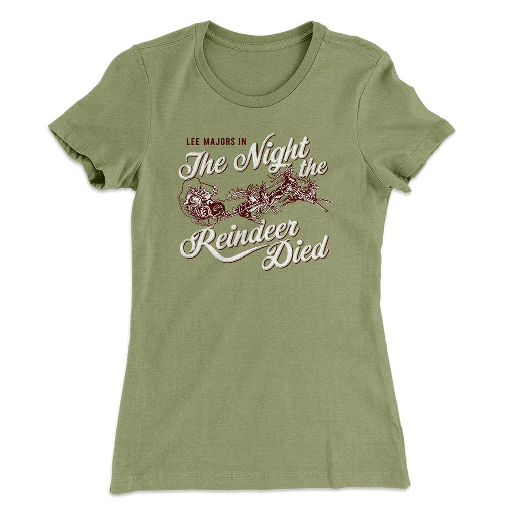 The Night The Reindeer Died Women's T-Shirt Hoodie, Sweatshirt | CoreVibeTees.com (Image 2)