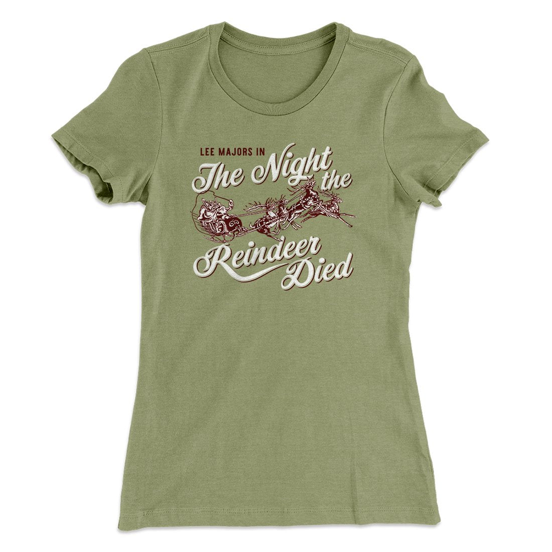 The Night The Reindeer Died Women's T-Shirt Hoodie, Sweatshirt | CoreVibeTees.com (Image 2)