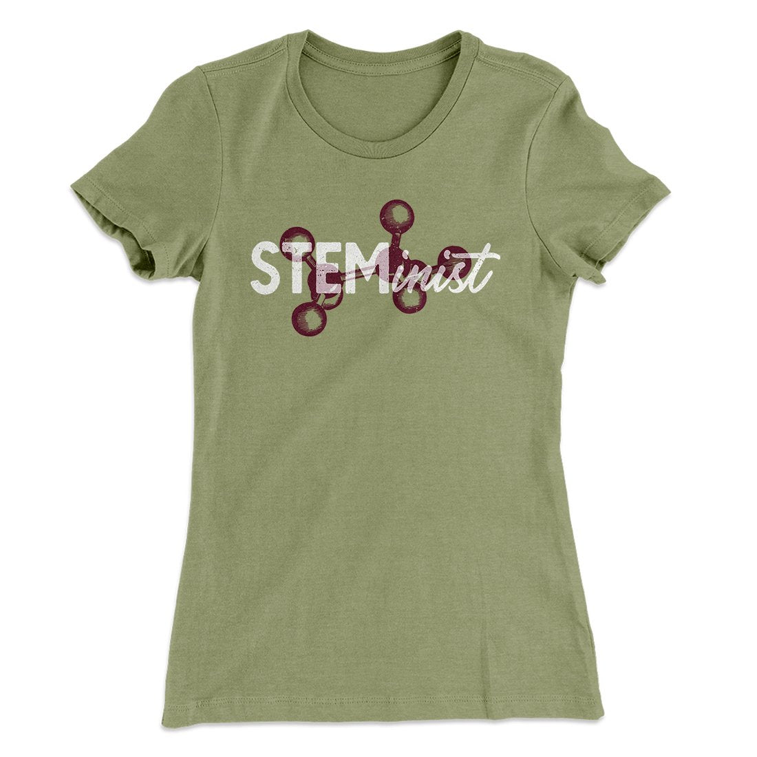 STEMinist Women's T-Shirt Hoodie, Sweatshirt | CoreVibeTees.com (Image 2)