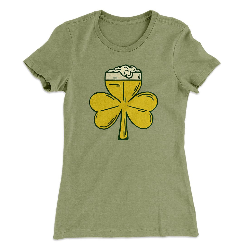 Beer Shamrock Women's T-Shirt Hoodie, Sweatshirt | CoreVibeTees.com (Image 2)