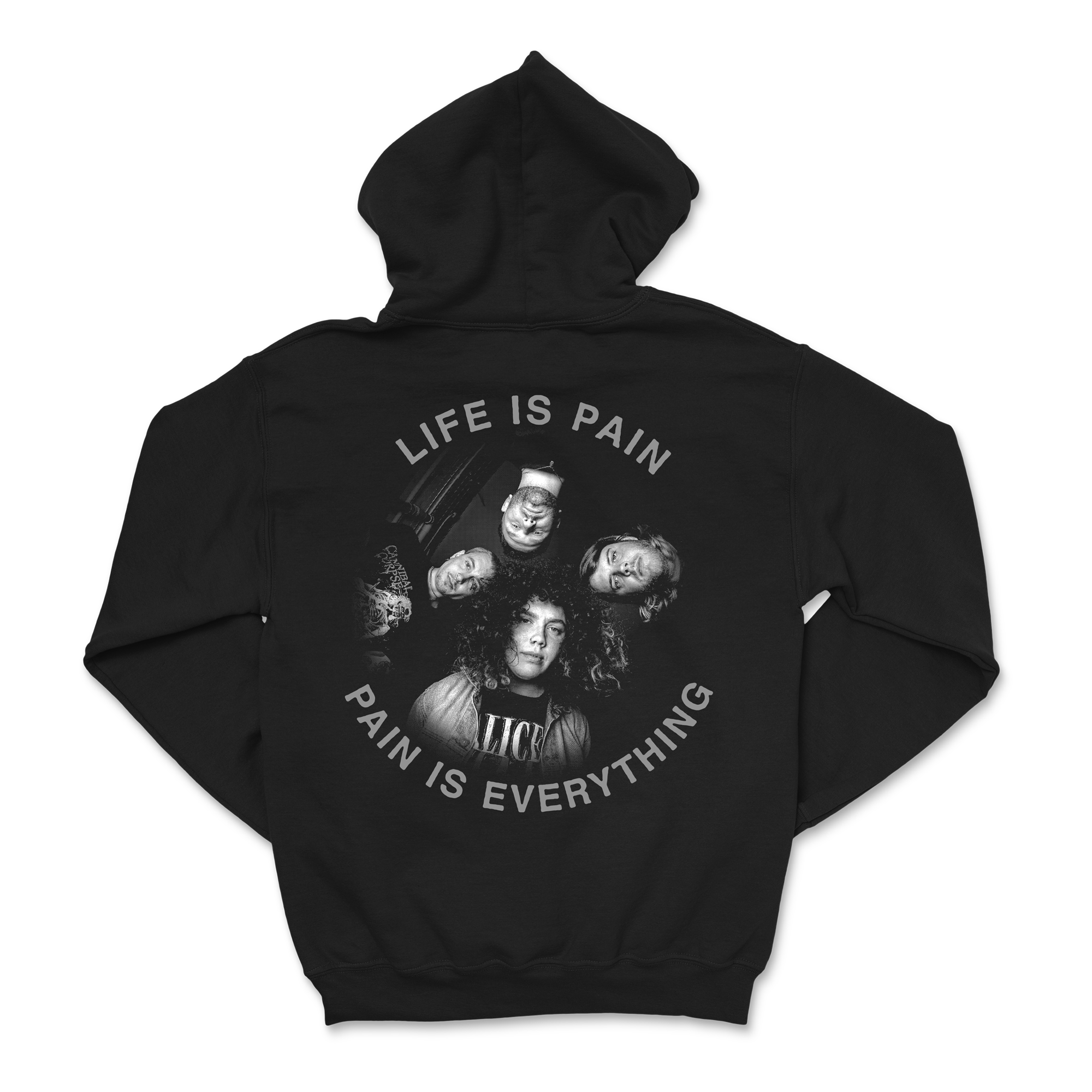 Denial of Life - Life is Pain Hoodie T-Shirts, Sweatshirt | CoreVibeTees.com (Image 3)