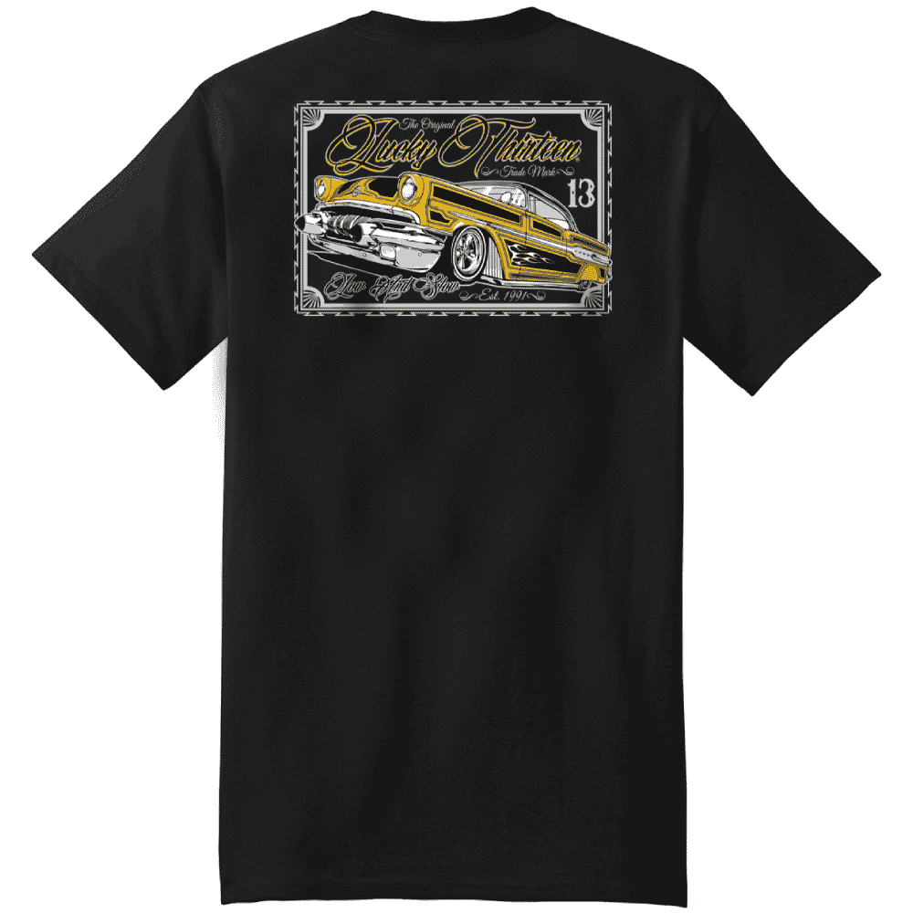 Lucky 13 Low and Slow T-Shirt Hoodie, Sweatshirt | CoreVibeTees.com (Image 1)
