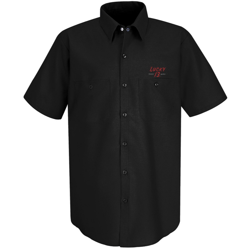 Lucky 13 CUSTOM COUPE Work Shirt Hoodie, Sweatshirt | CoreVibeTees.com (Image 2)