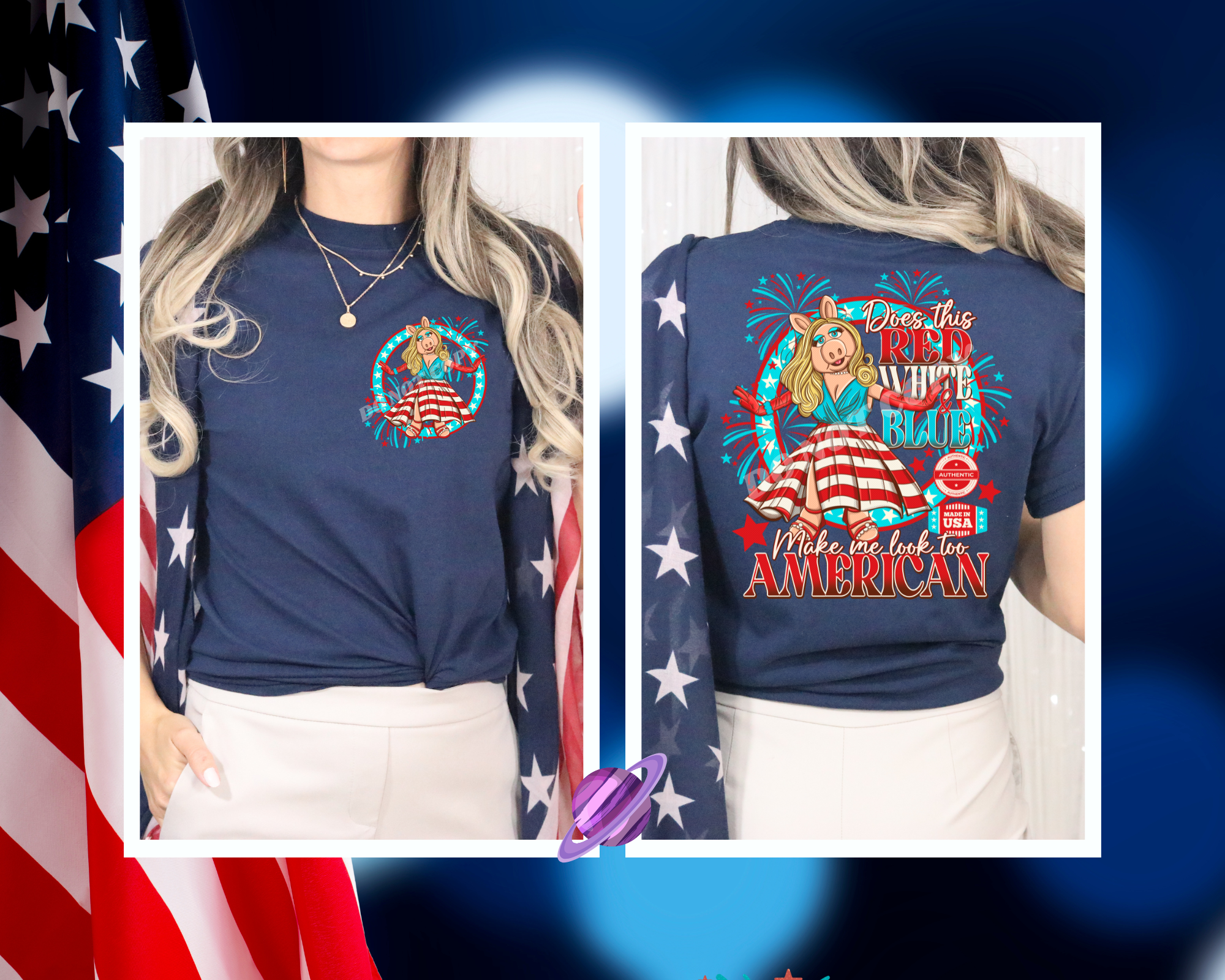 LOOK TOO AMERICAN TEE Hoodie, Sweatshirt | CoreVibeTees.com (Image 1)