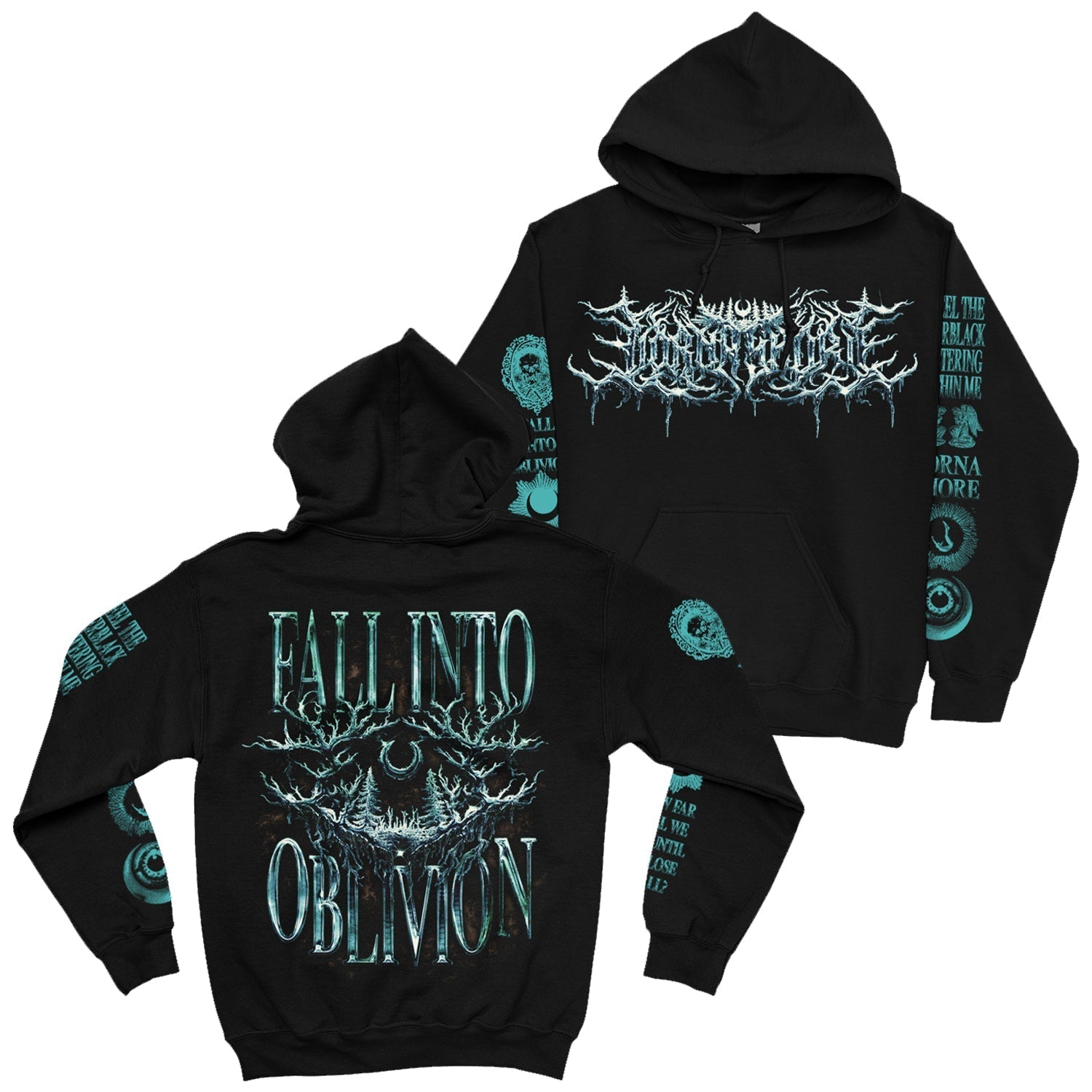 Oblivion Pullover Hoodie (Black) T-Shirts, Sweatshirt | CoreVibeTees.com