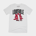 Louisville Cardinals High-Five Tee Style001 Hoodie, Sweatshirt | CoreVibeTees.com (Image 1)