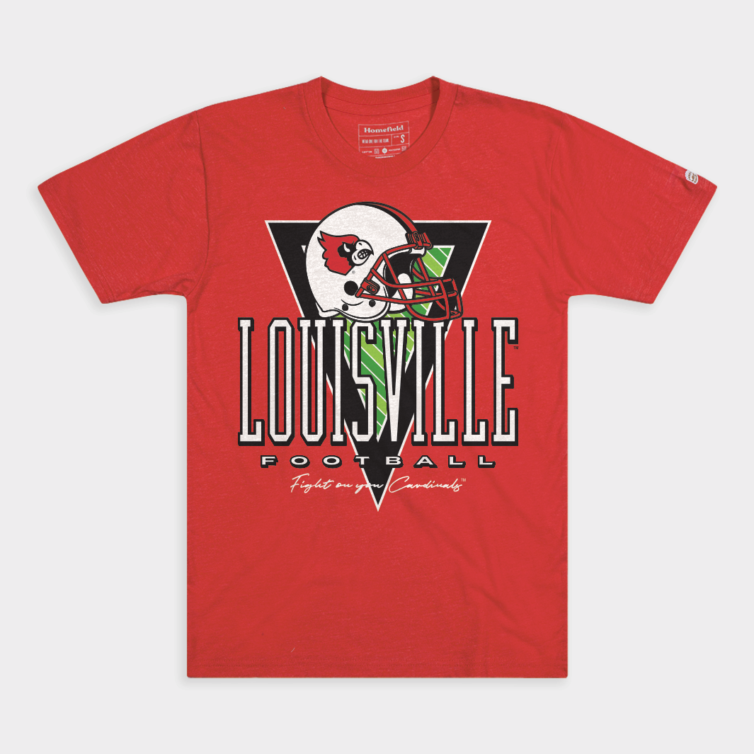 Louisville Cardinals Football Helmet Tee Style001 Hoodie, Sweatshirt | CoreVibeTees.com