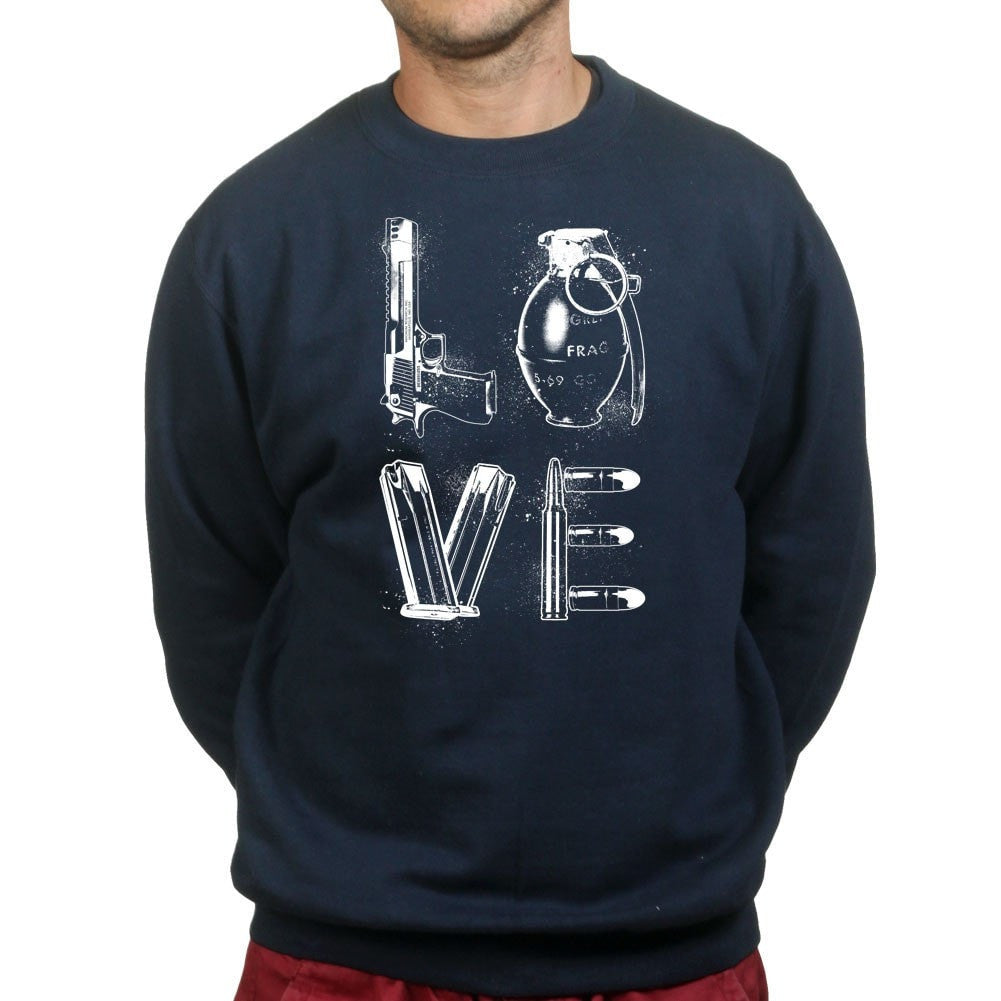 LOVE Weapons Sweatshirt T-Shirts, Hoodie | CoreVibeTees.com (Image 3)
