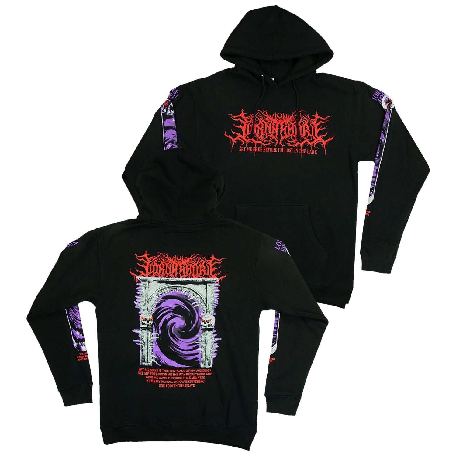 Gate Pullover Hoodie (Black) T-Shirts, Sweatshirt | CoreVibeTees.com