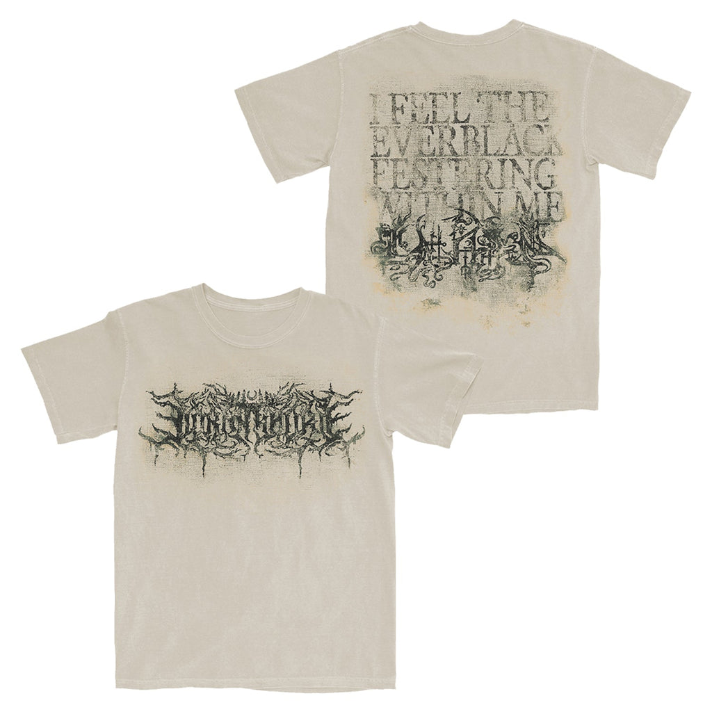 I Feel The Everblack Festering Within Me Sigil T-Shirt (Natural) Hoodie, Sweatshirt | CoreVibeTees.com