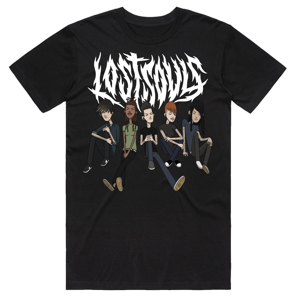Gang Sitting T-Shirt (Black) Hoodie, Sweatshirt | CoreVibeTees.com (Image 1)