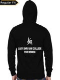 Lady Shri Ram College Black Hoodie T-Shirts, Sweatshirt | CoreVibeTees.com