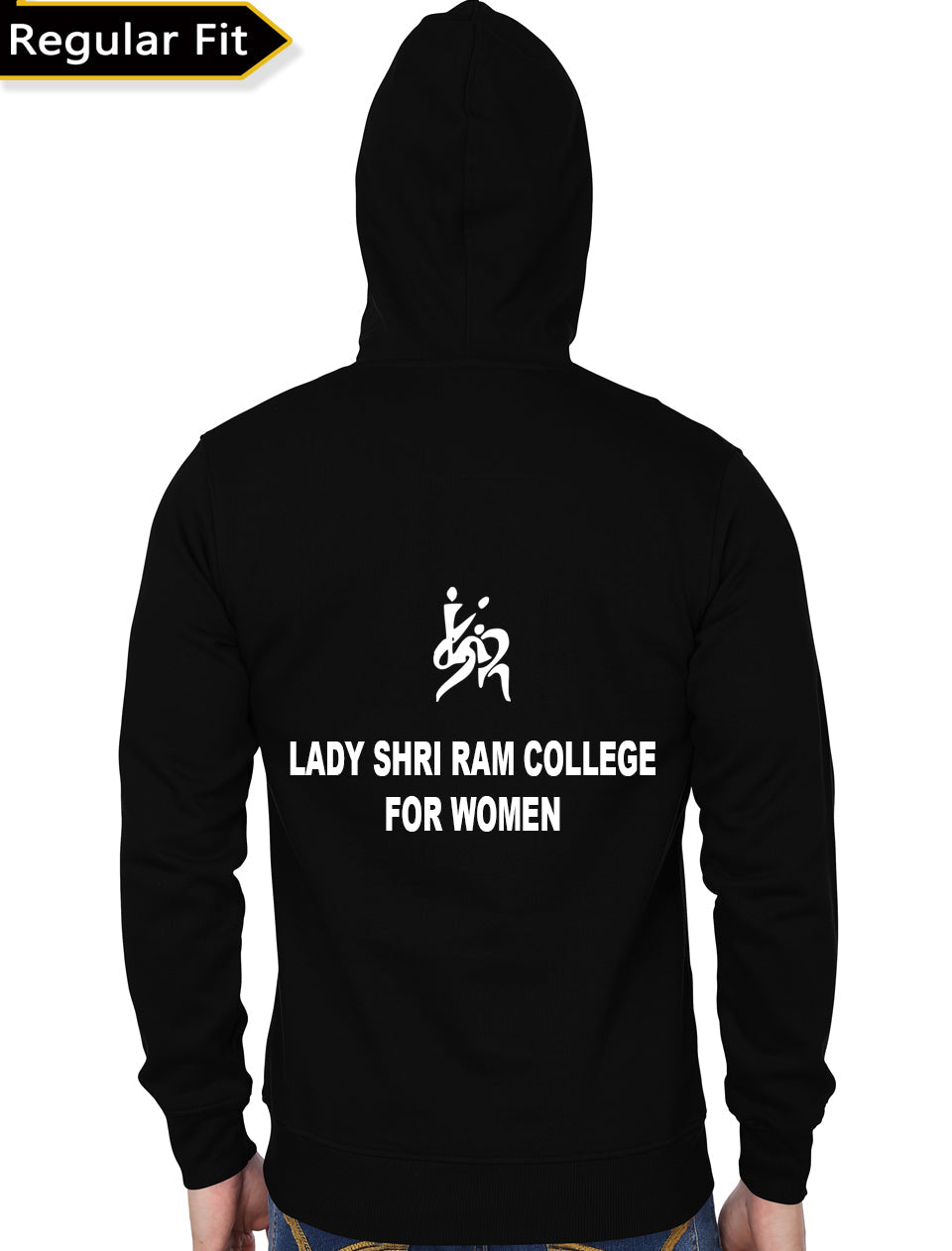 Lady Shri Ram College Black Hoodie T-Shirts, Sweatshirt | CoreVibeTees.com
