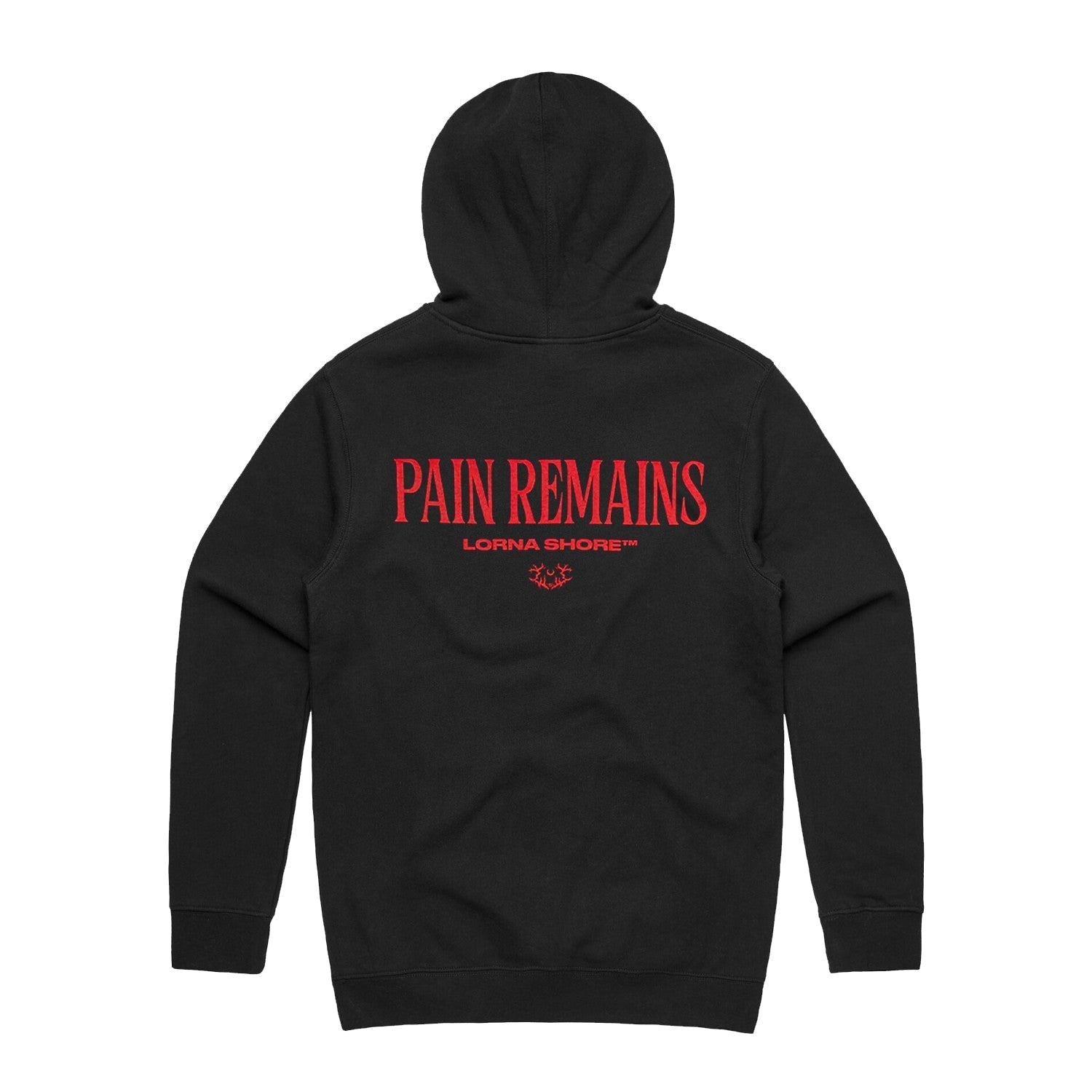 Embroidered Puff Hoodie (Black) T-Shirts, Sweatshirt | CoreVibeTees.com (Image 3)