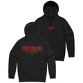 Embroidered Puff Hoodie (Black) T-Shirts, Sweatshirt | CoreVibeTees.com (Image 1)