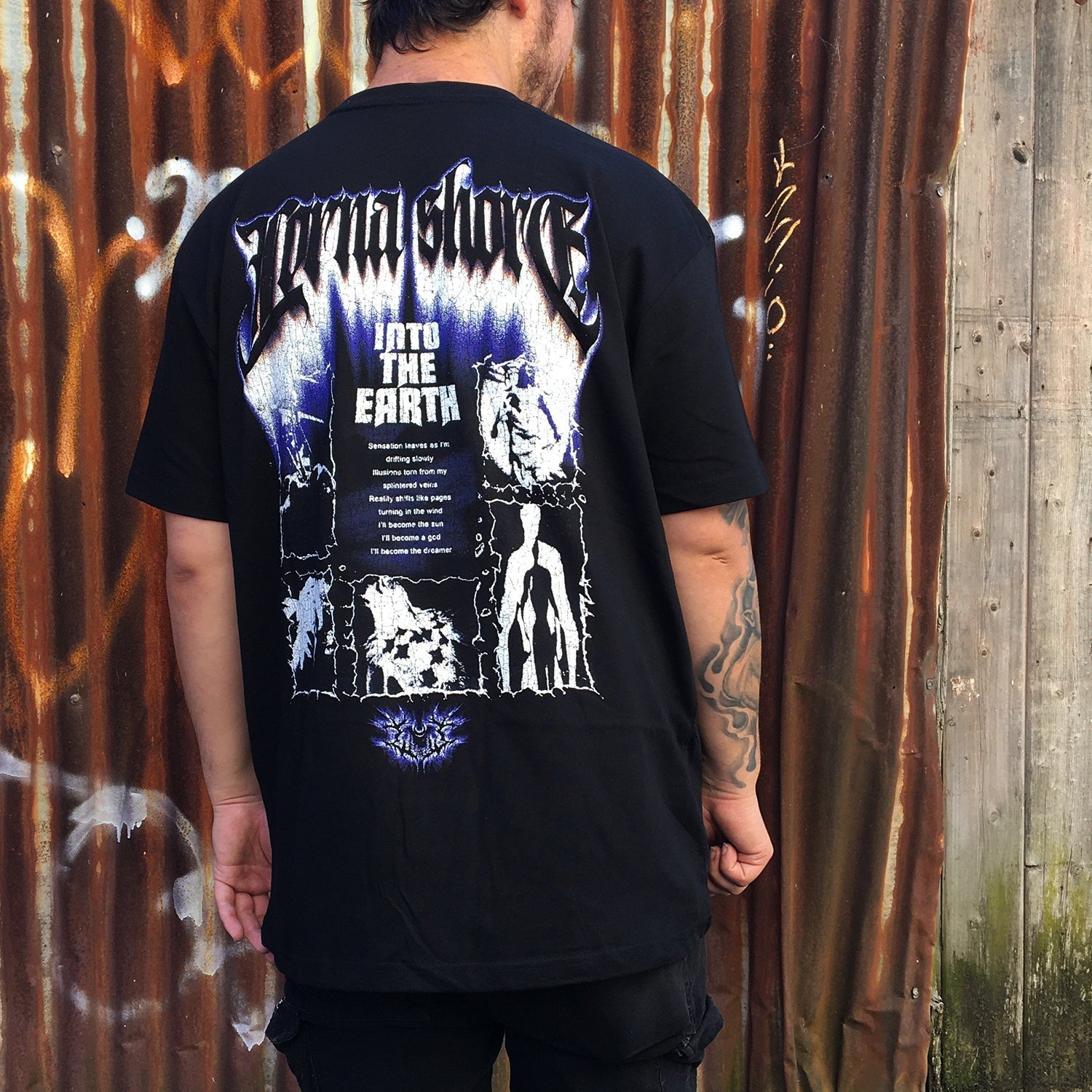 Into The Earth T-shirt (Black) Hoodie, Sweatshirt | CoreVibeTees.com (Image 3)
