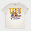 LSU Football Tiger Stadium Vintage Heavyweight Tee Style001 Hoodie, Sweatshirt | CoreVibeTees.com (Image 1)