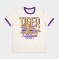 LSU Football Tiger Stadium Ringer Tee Style001 Hoodie, Sweatshirt | CoreVibeTees.com (Image 1)