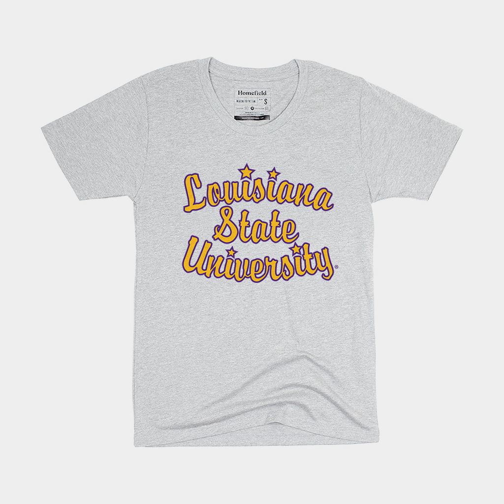 Retro LSU Script Women's Tee Style001 Hoodie, Sweatshirt | CoreVibeTees.com
