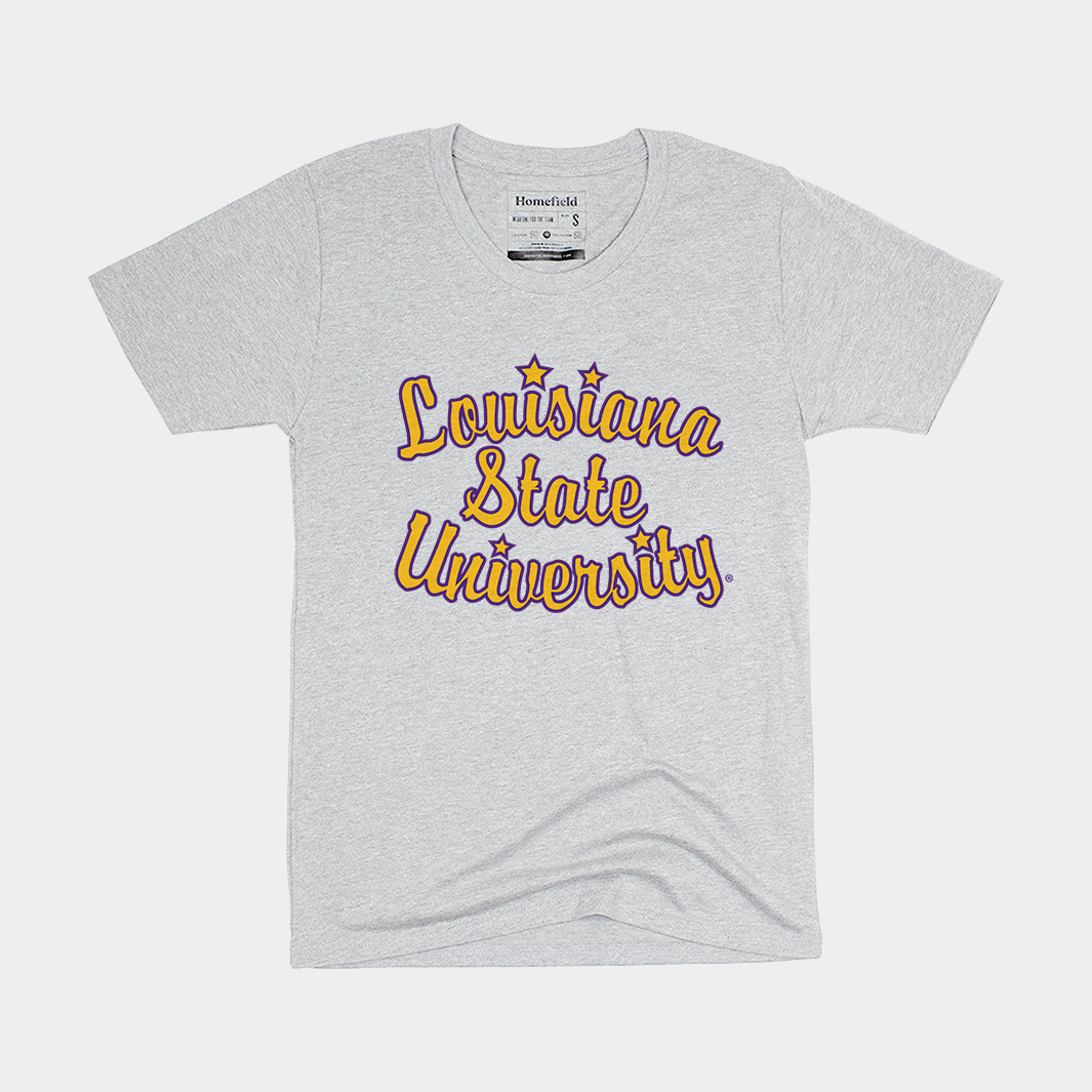 Retro LSU Script Women's Tee Style001 Hoodie, Sweatshirt | CoreVibeTees.com