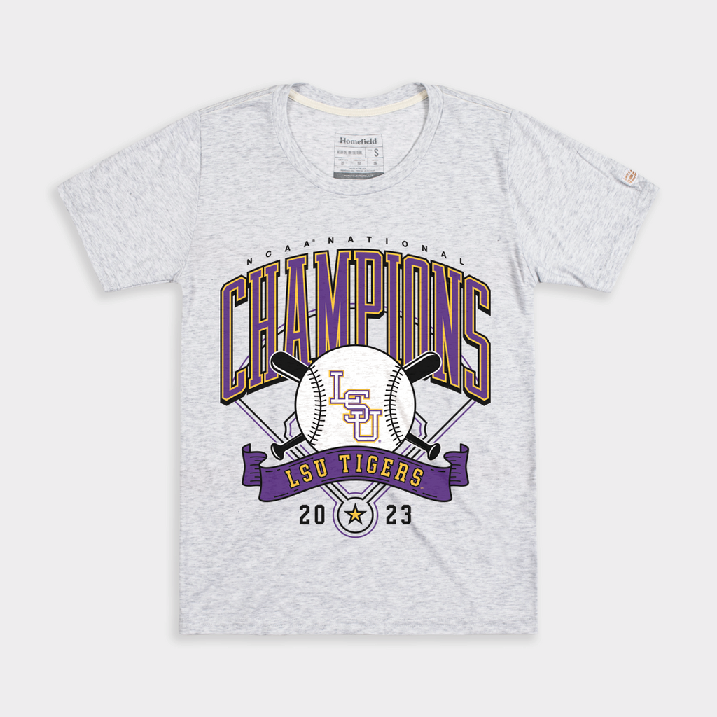 LSU 2023 NCAA Baseball Champs Women's Tee Style001 Hoodie, Sweatshirt | CoreVibeTees.com