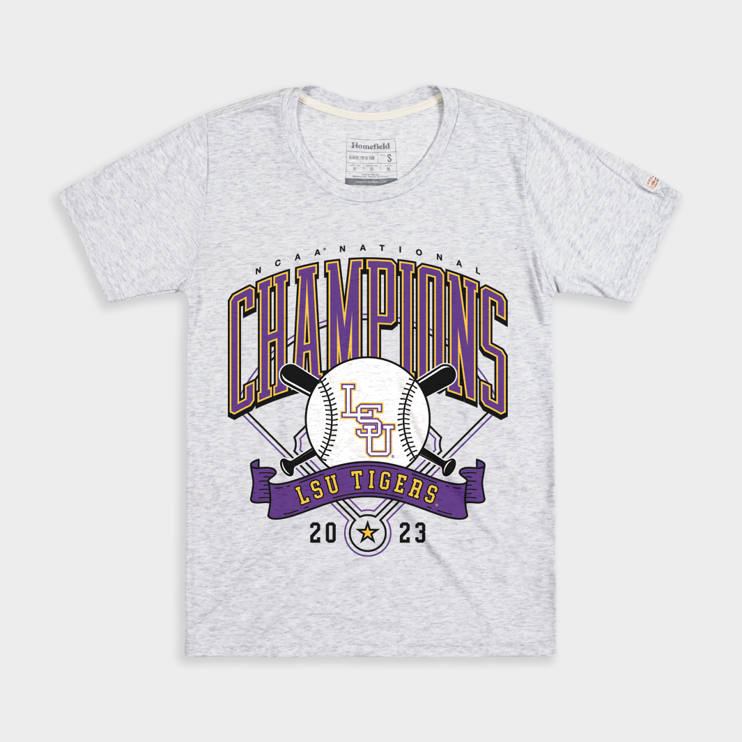 LSU 2023 NCAA Baseball Champs Women's Tee Style001 Hoodie, Sweatshirt | CoreVibeTees.com