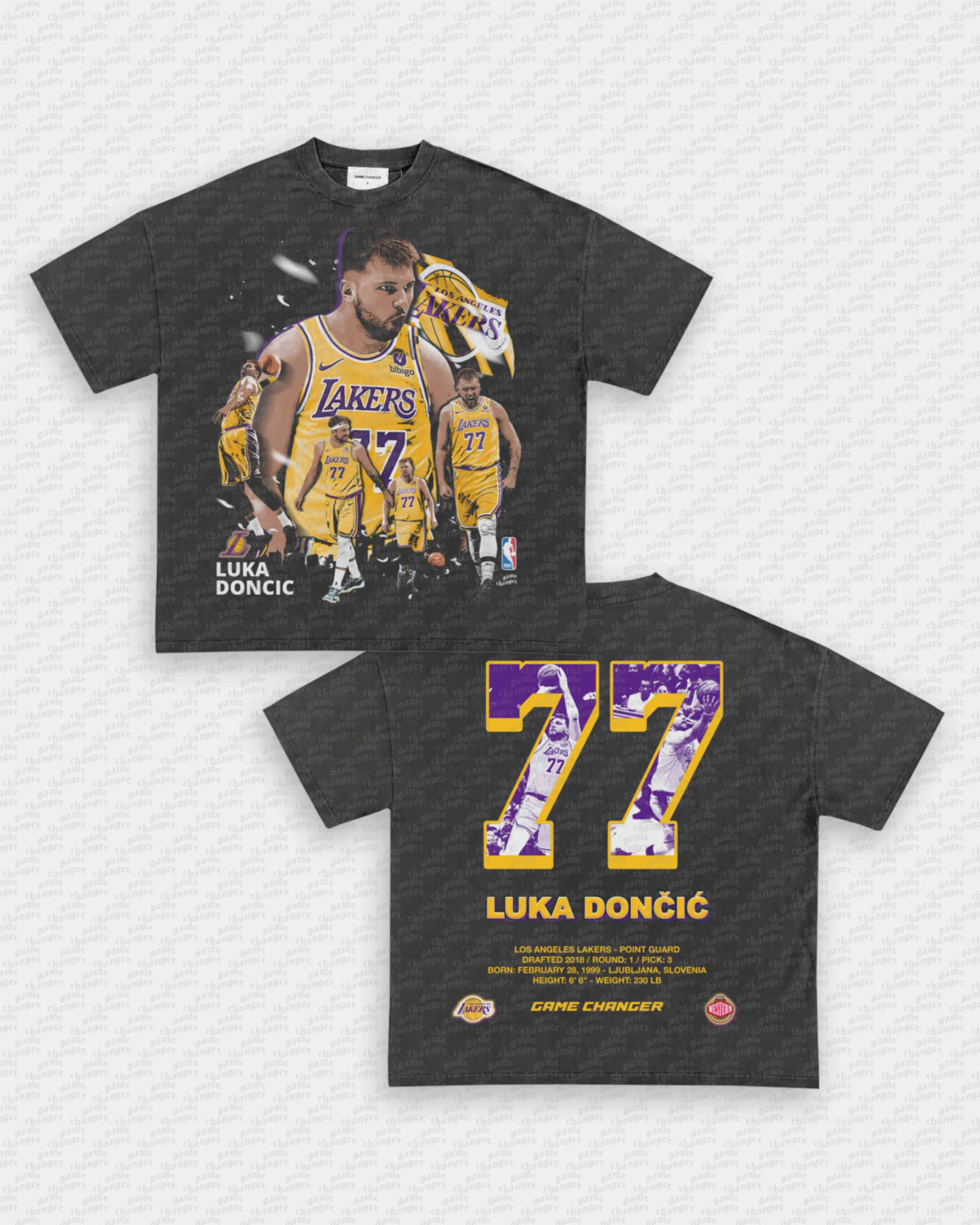 LUKA - LAKERS V2 TEE - [DS] Hoodie, Sweatshirt | CoreVibeTees.com (Image 4)